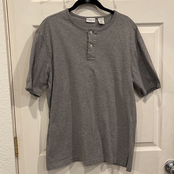 Covington Men’s Gray Pullover Shirt 👕 with buttons - Picture 4 of 4
